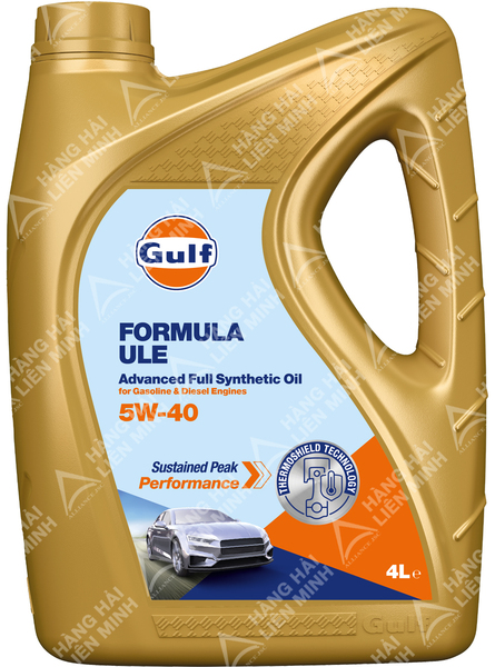 Formula ULE 5W40 - 4L - Nhà Phân Phối Dầu Nhờn Gulf Oil - Công Ty Cổ Phần Hàng Hải Liên Minh